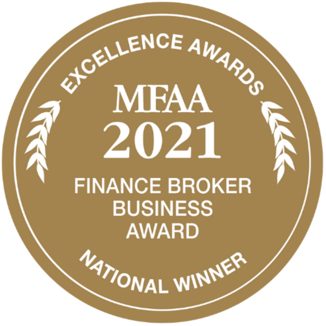 WINNER – 2021 – MFAA – AUSTRALIA BEST FINANCE BROKER BUSINESS AWARD