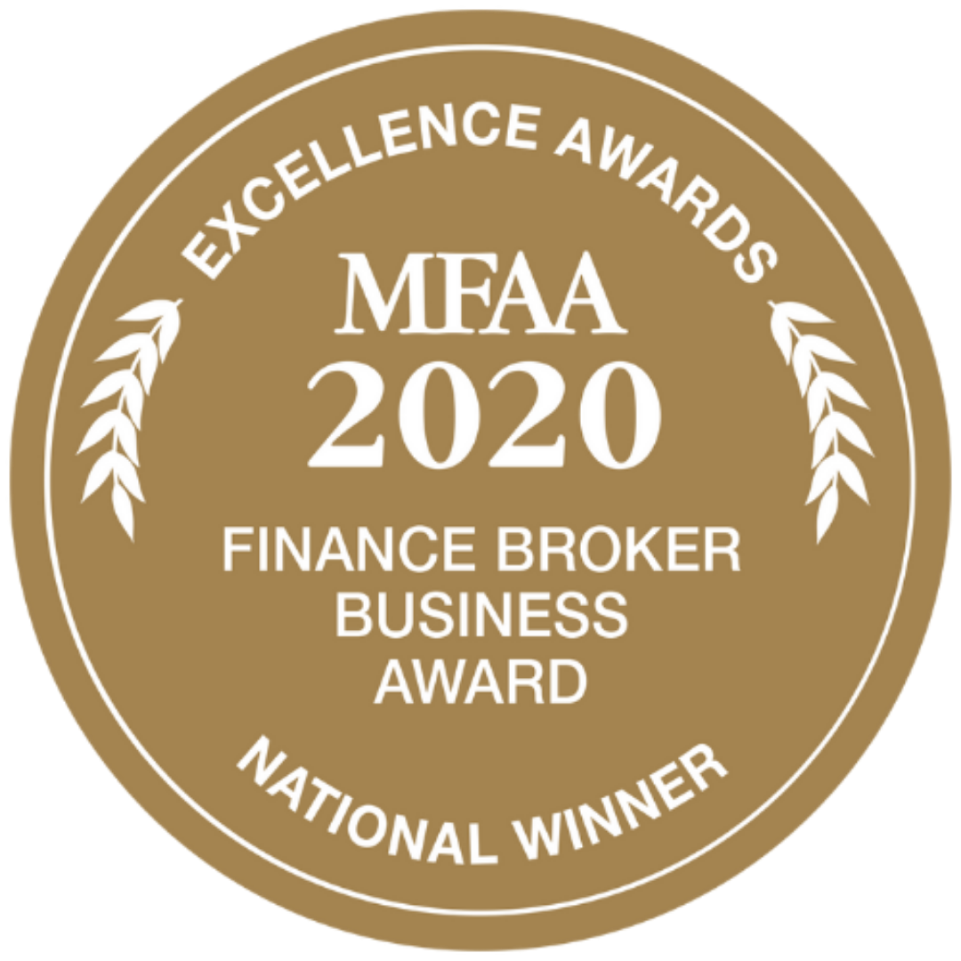 WINNER – 2020 – MFAA – AUSTRALIA BEST FINANCE BROKER BUSINESS AWARD