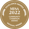 Community champion award WINNER – 2022 – Mortgage and Finance Association of Australia – BUSINESS AWARD
