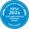 Best Customer Service Individual Broker Award Finalist - MFAA Awards 2024