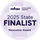 2025 State Finalist Newcomer Award Logo - MFAA Award